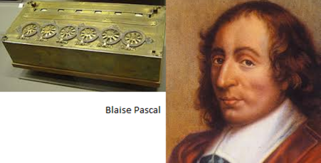 pascalina o maquina sumadora