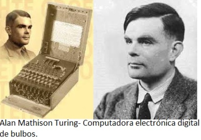 Primera computadora electrónica digital de bulbos.