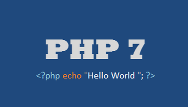 PHP version 7.