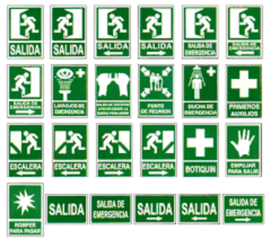 ultimo paso. Implementar las señales y avisos de seguridad