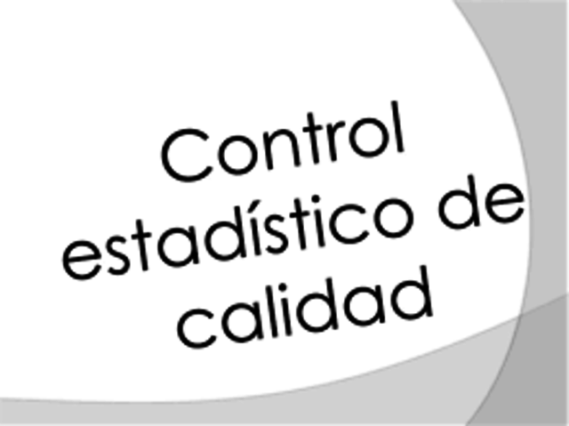 Control estadístico de la calidad - Japon