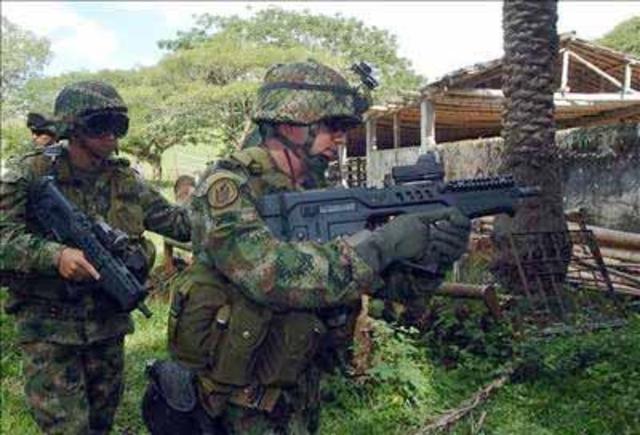 operativos militares en el sur de Bolívar
