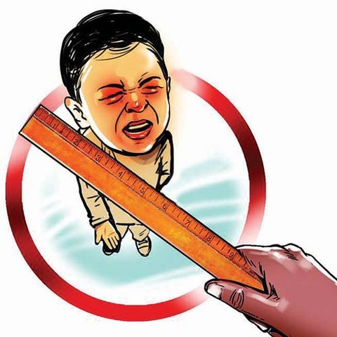 Banning of child corporal punishment