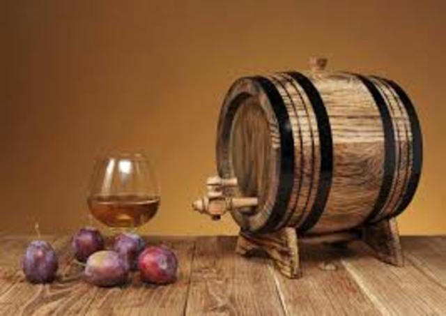 Primera destilacion de vino