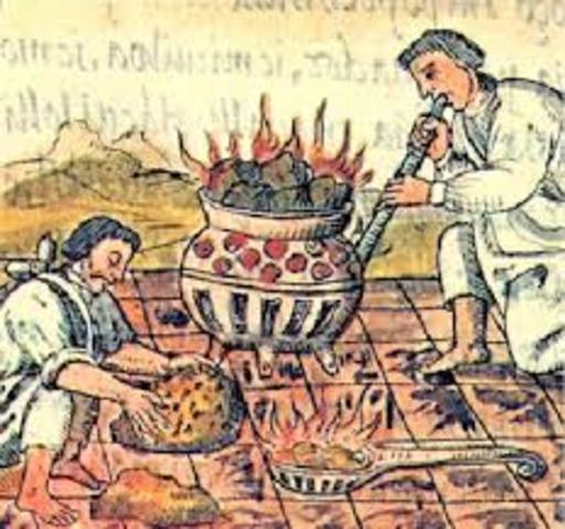Llegada de la metalurgia a Mesoamerica