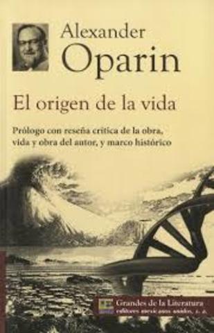 El origen de la vida sobre la Tierra