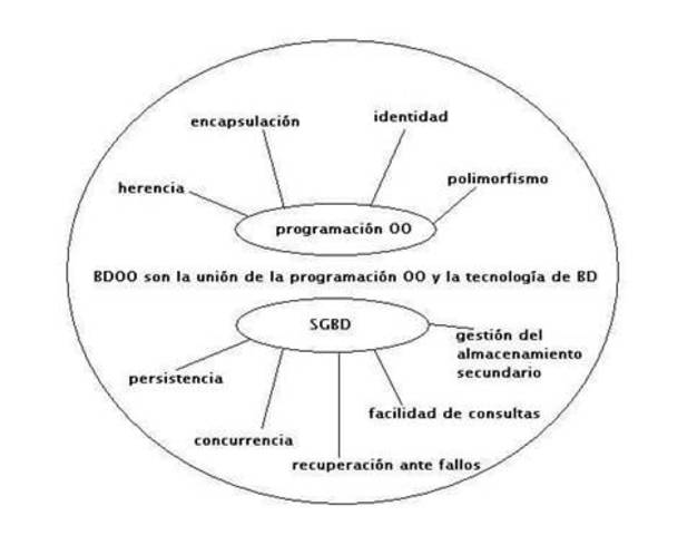 90's, Bases de datos orientadas a objetos