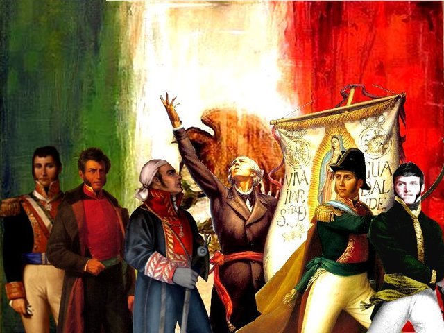 1810 Independencia de México.