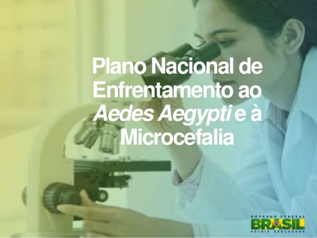 Plano nacional de enfrentamento a microcefalia