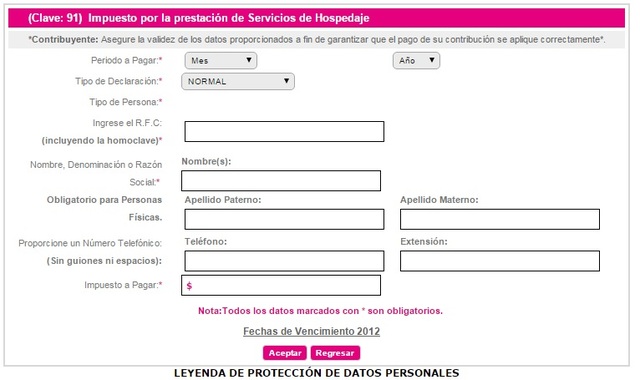 La Federación autoriza a los Estados crear un "impuesto al hospedaje"