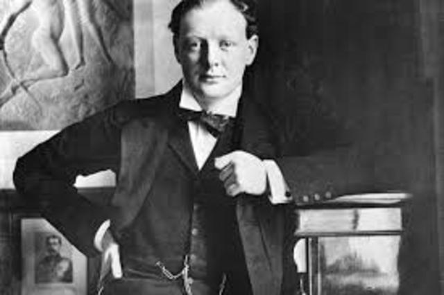 Winston in Parliament