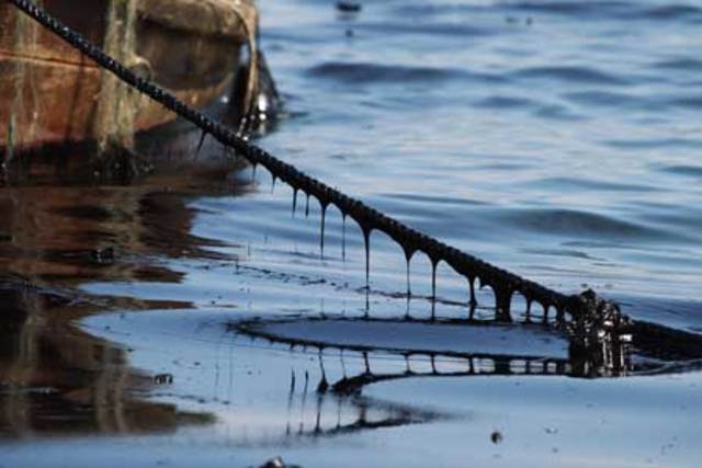 Oil Spill in the Yellow River