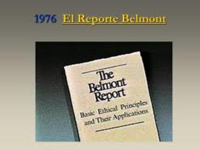 El Informe Belmont