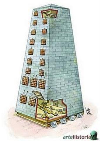 Se construye la primera maquina de guerra.