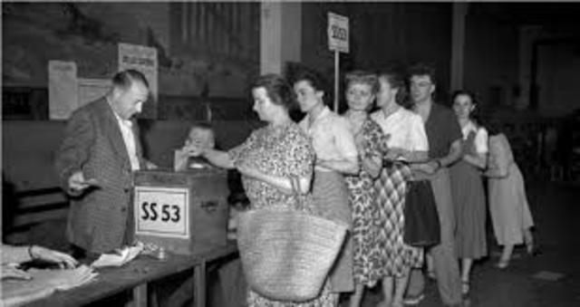 1893 — Las mujeres obtienen el derecho al voto