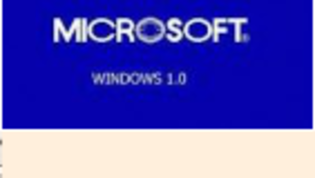 1985 -  Window 1.0