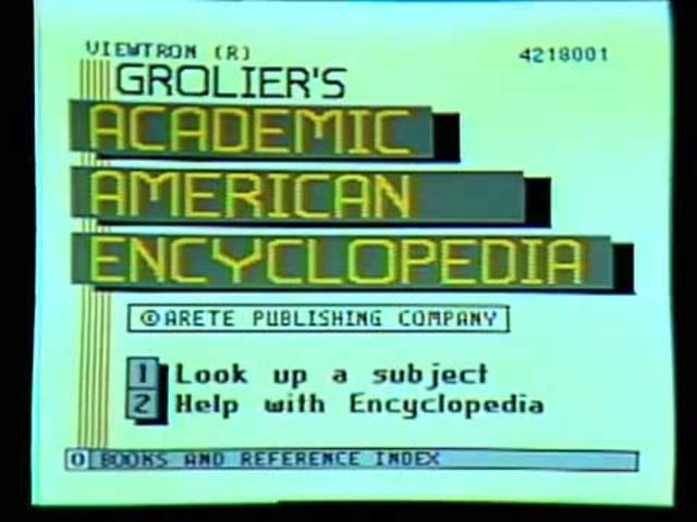 Primera digitalización de Enciclopedías