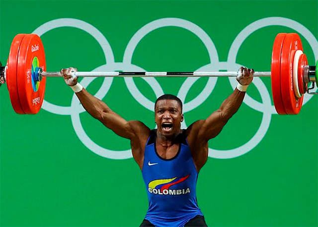 Oro Olímpico juegos 2016 weightlifting