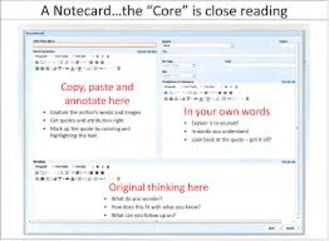 Research and Note-taking