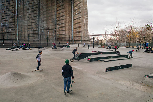 The first skate park