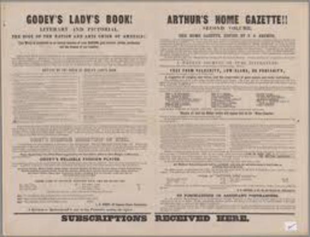 Godey's Lady's Book Praises French Fashion