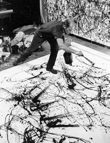 Jackson Pollock - Drippings
