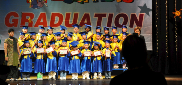 Graduated from Kindergarten