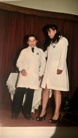 I finish primary school: