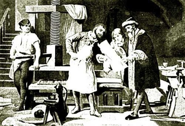 Aparición de la imprenta