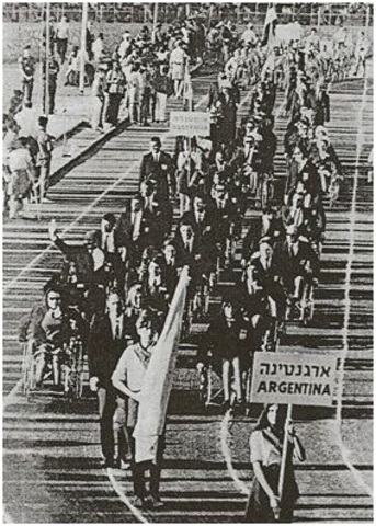 30 medallas para la delegación argentina en los III Juegos Paralímpicos de Tel-Aviv 1968