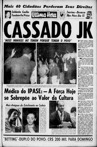 Senador e mandato cassado