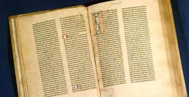 El primer libro impreso del mundo