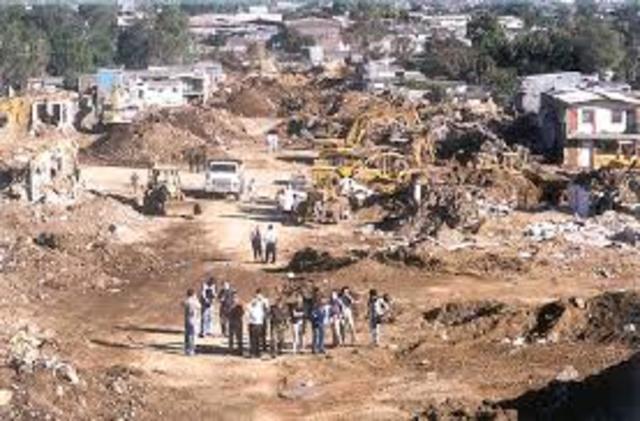 January 13: Earthquake in El Salvador