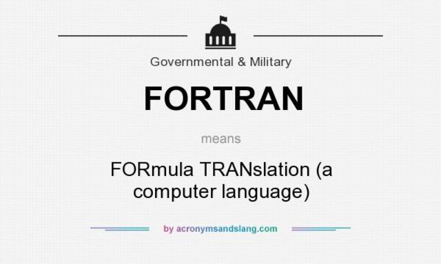 FORTRAN