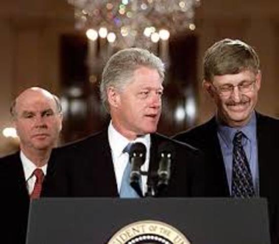 El Presidente Clinton y el Primer Ministro Tonny Blair