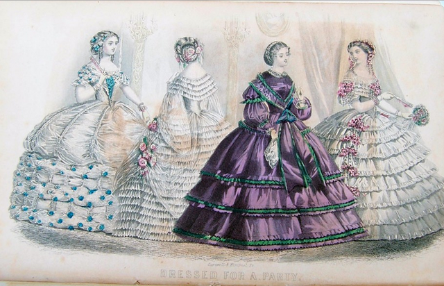 Hoop skirt developed