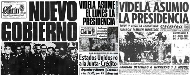 Golpe de Estado en Argentina.
