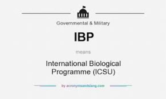 International Biological Programme