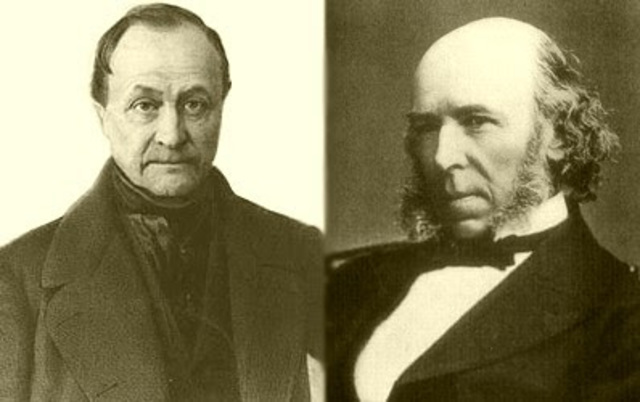 Comte e Spencer começam a estudar movimentos de massa e comportamentos coletivos.