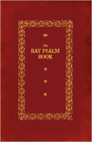 Impresión de primero libro estadounidense “The Bay Psalm Book”