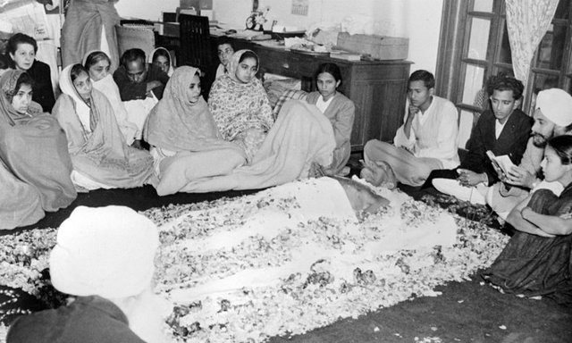 Muerte de Mohandas Karamchand Gandhi