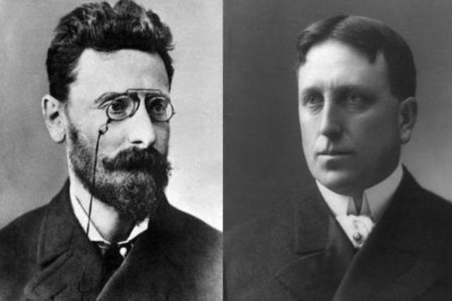 Introducción del sensacionalismo por los autores Joseph Pulitzer y William Hearts