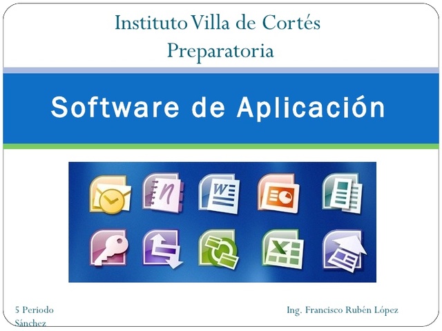 Software de aplicaciones