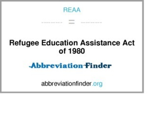 Refugee Education Assistance Act