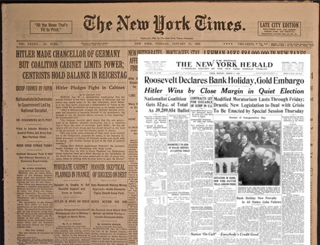 Fotografías en diarios