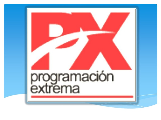 Programación Extrema (PX)