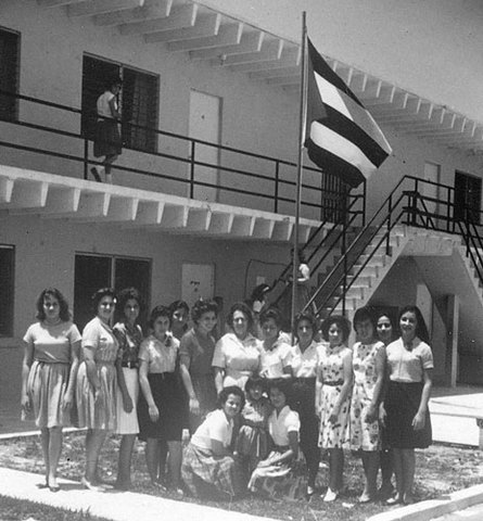 Cuban Immigrant Children Arriving in Miami After the Cuban Revolution