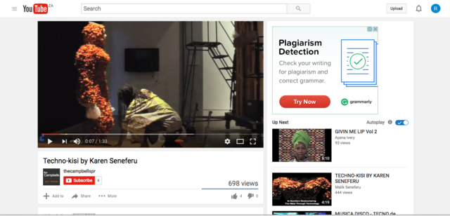 Techno-kisi by Karen Seneferu