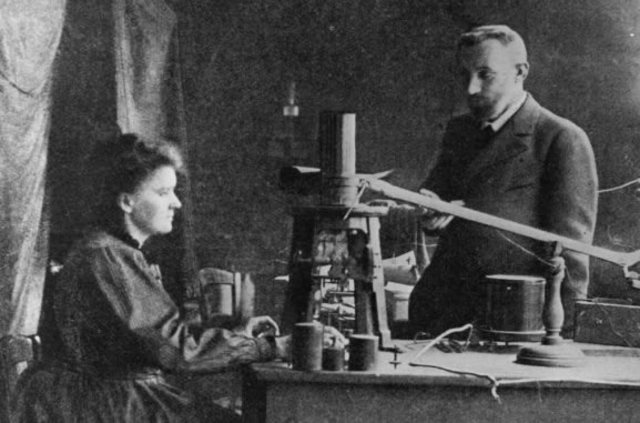 Marie Curie, el Radio y el Polonio