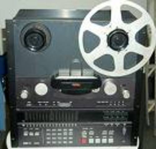 Trent reviewing the interview.